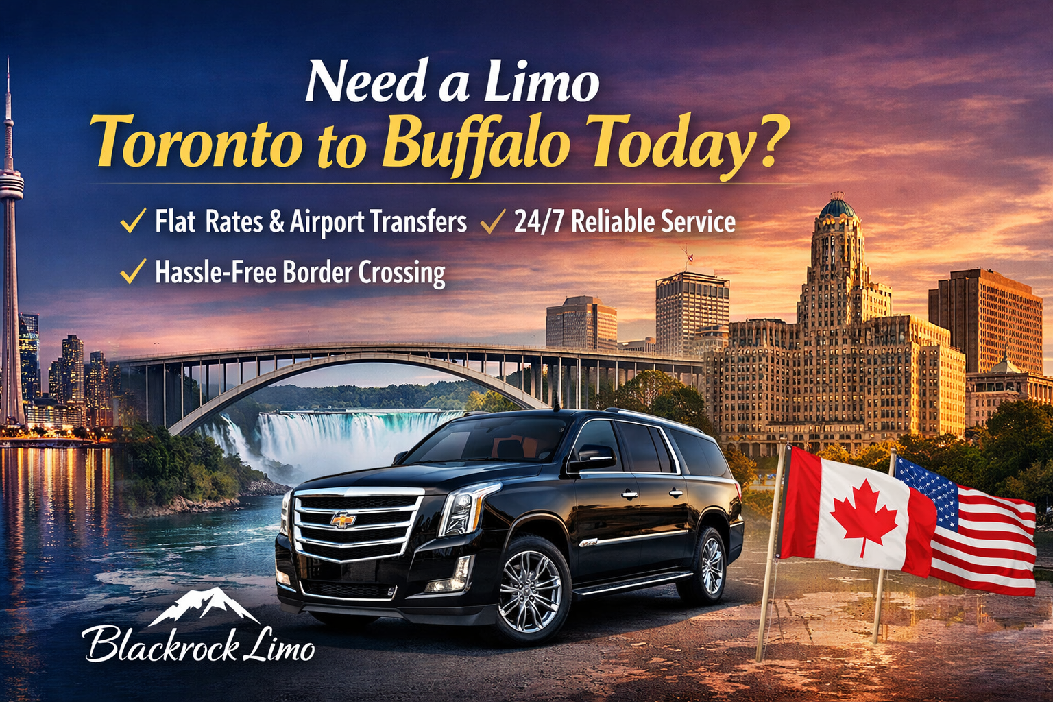 7 Real Questions People Ask Before Booking a Limo Toronto to Buffalo