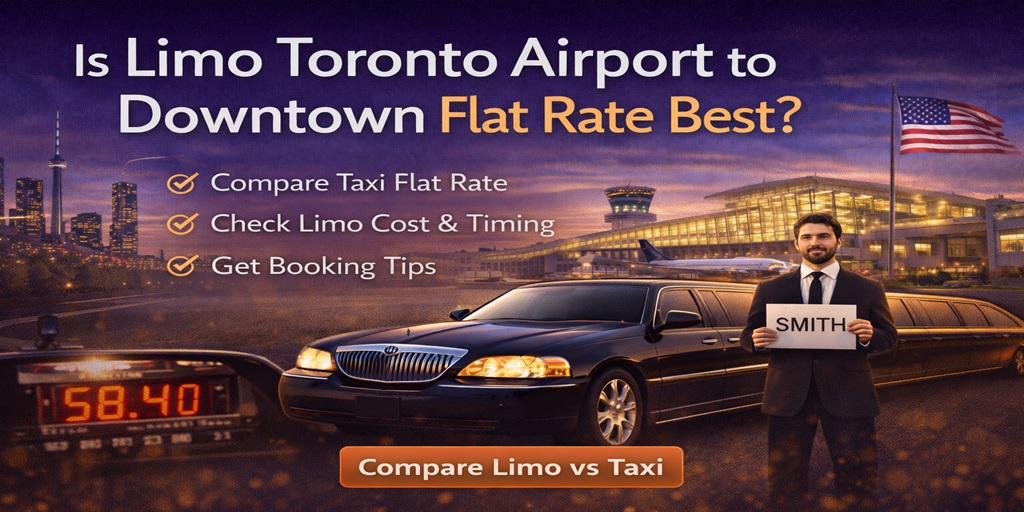 Is Booking a Limo Toronto Airport to Downtown the Best Flat-Rate Option