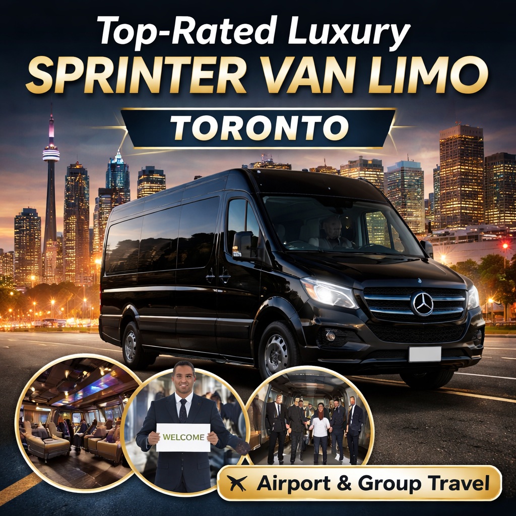 Top-Rated Luxury Sprinter Van Limo Companies Near Me in Toronto
