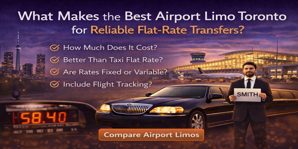 What Makes the Best Airport Limo Toronto for Reliable Flat-Rate Transfers