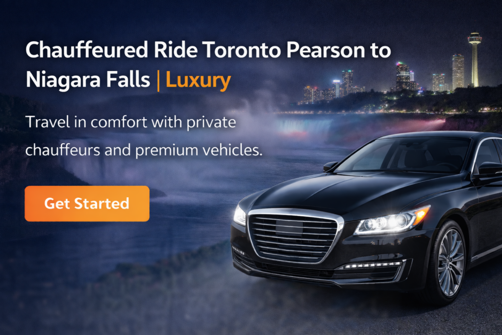 Booking a Chauffeured Ride from Toronto Pearson to Niagara Falls