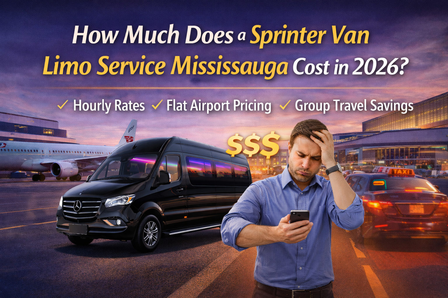 How Much Does a Sprinter Van Limo Service Mississauga Cost in 2026