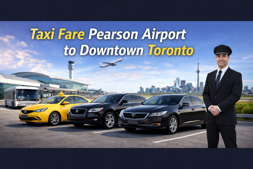 Taxi Fare Pearson Airport to Downtown Toronto