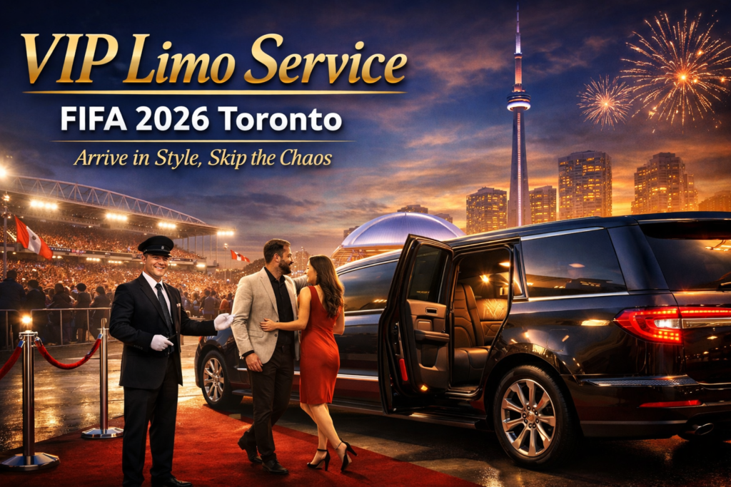 VIP Limo Service FIFA 2026 Toronto – Arrive in Style, Skip the Chaos