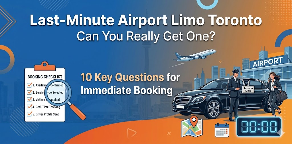 Last-Minute Airport Limo Toronto