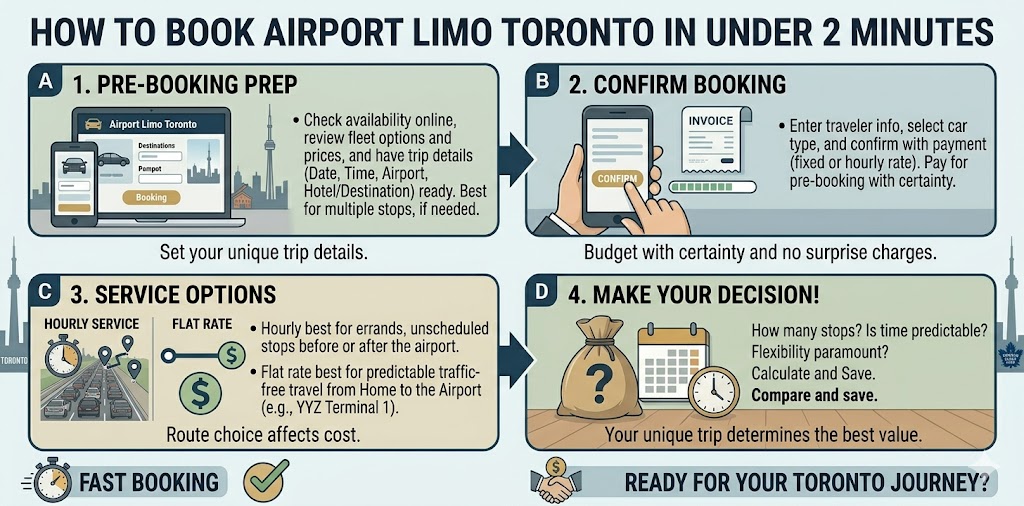 How to Book Airport Limo Toronto in Under 2 Minutes