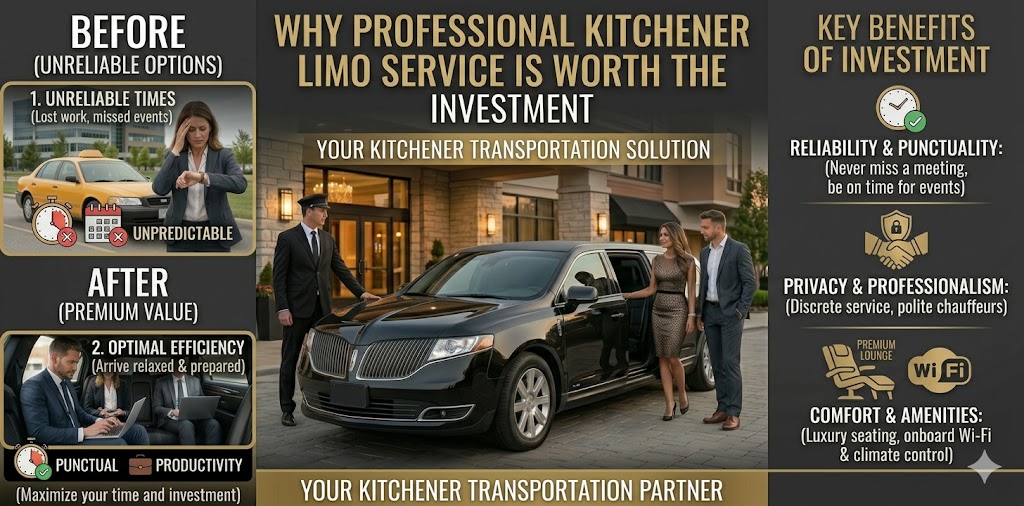 Why Professional Kitchener Limo Service Is Worth the Investment